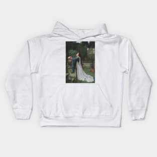 Isabella and the Pot of Basil by John William Waterhouse Kids Hoodie